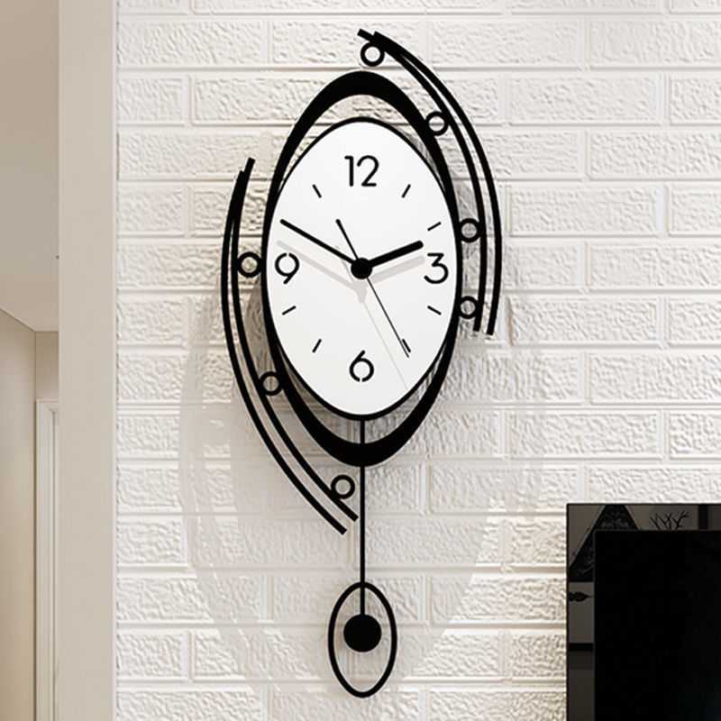 Home Fashion Atmospheric Clock Personality Restaurant Light Luxury