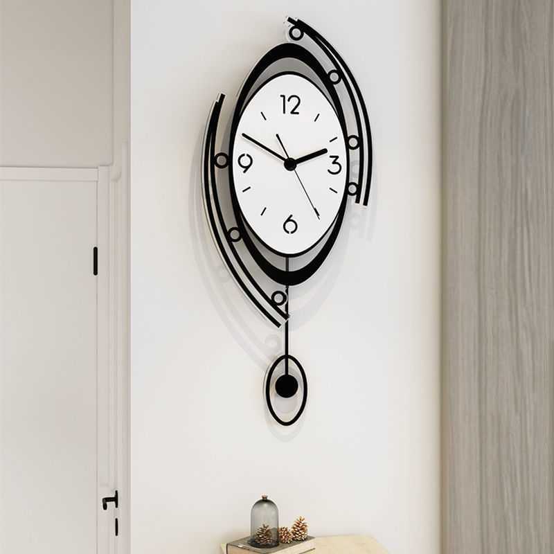 Home Fashion Atmospheric Clock Personality Restaurant Light Luxury