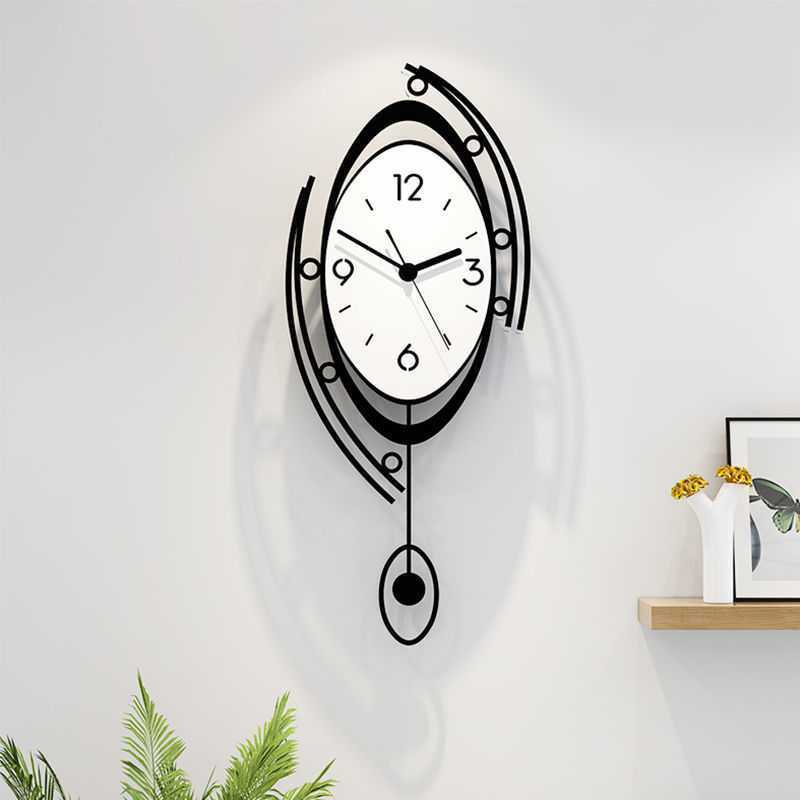 Home Fashion Atmospheric Clock Personality Restaurant Light Luxury