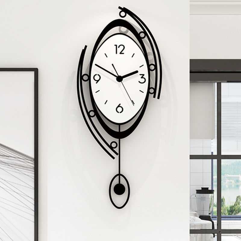 Home Fashion Atmospheric Clock Personality Restaurant Light Luxury